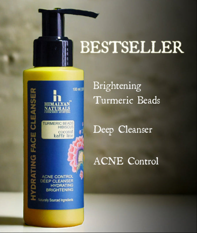 Hydrating Face Cleanser with Encapsulated Turmeric Beads