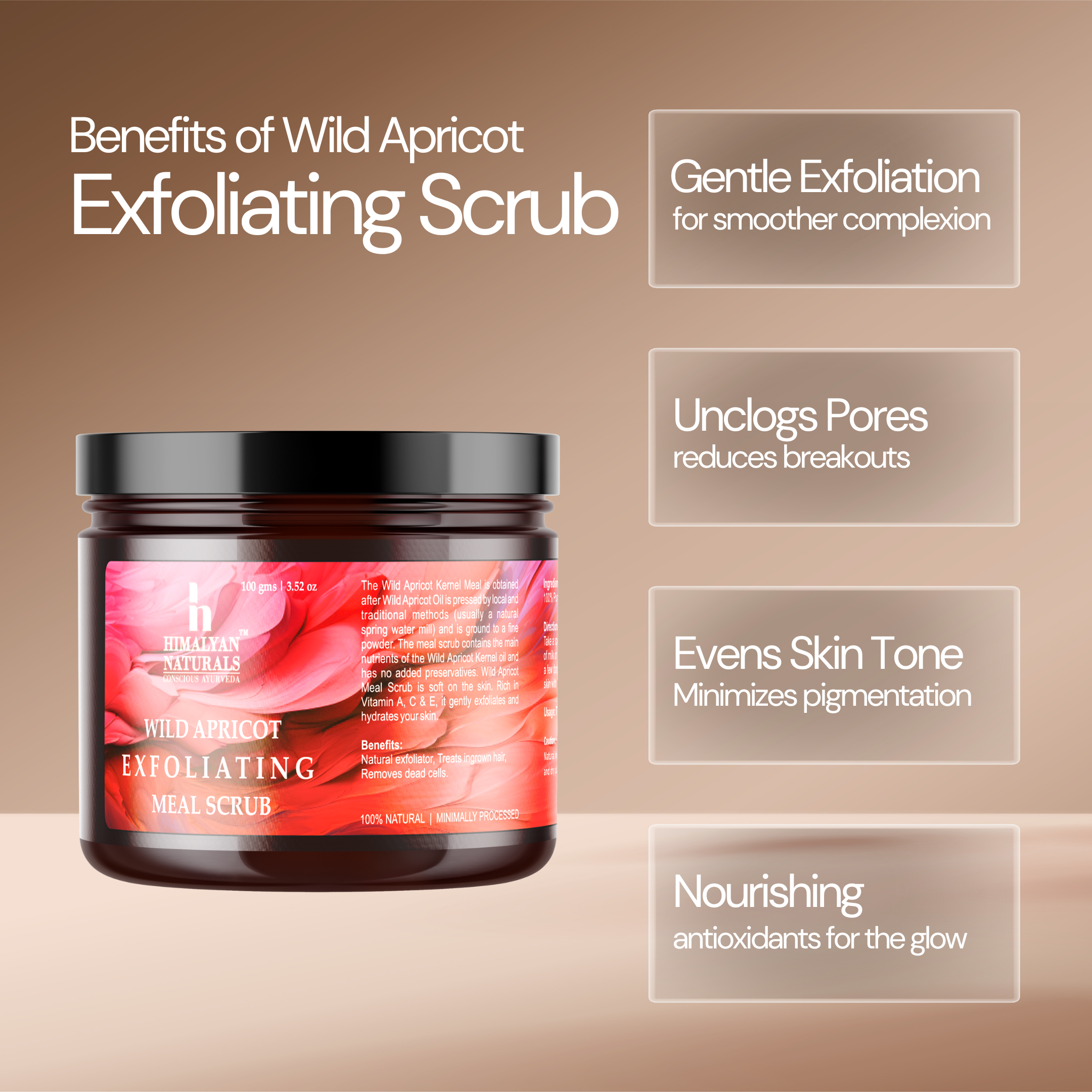 Wild Apricot Exfoliating Meal Scrub