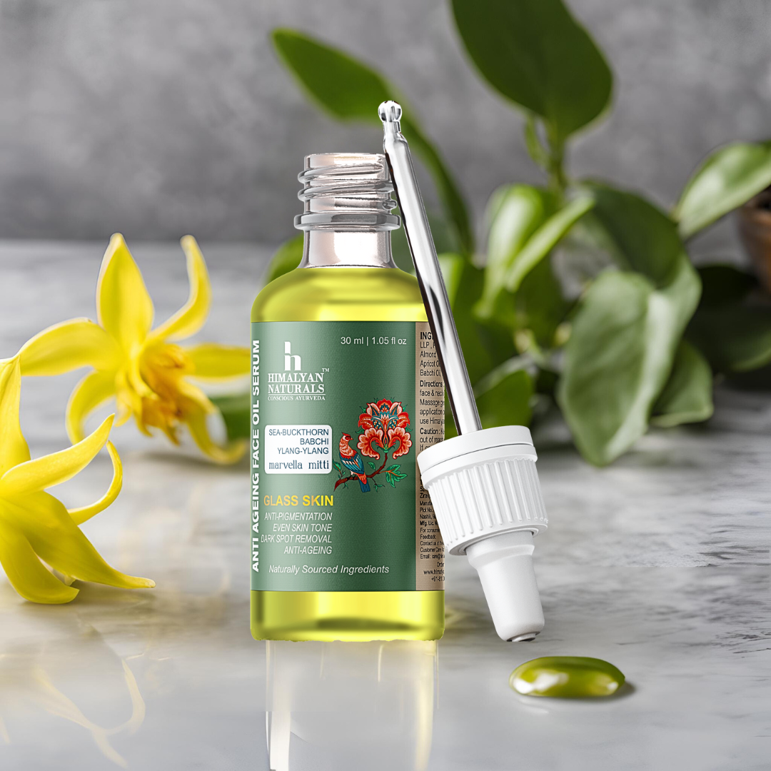 Anti-Ageing Face Oil Serum with Marvella Mitti
