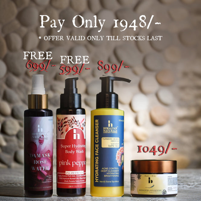 Super Saver Combo - Get Damask Rosewater + Super Hydrating Body wash FREE